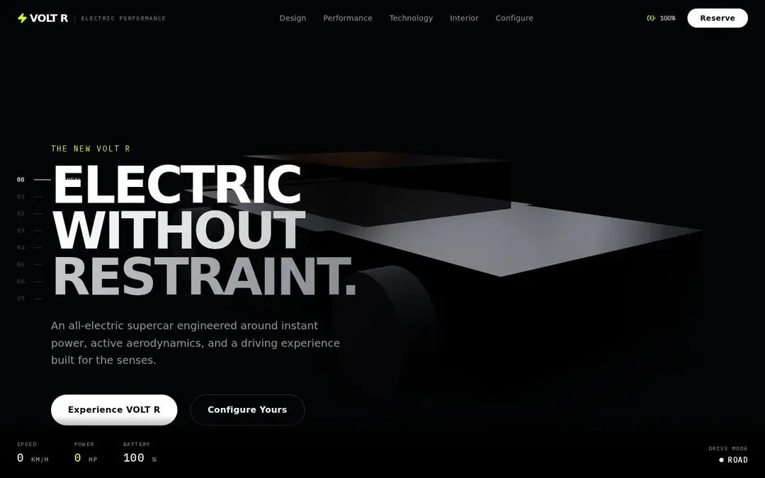 Screenshot of VOLT R