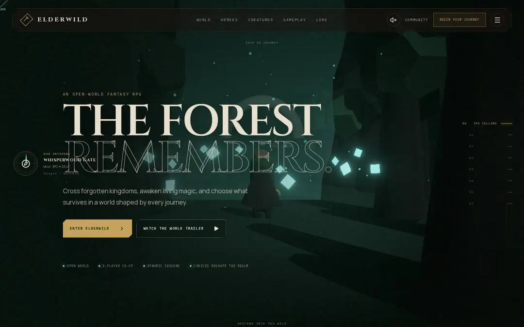 Screenshot of Elderwild