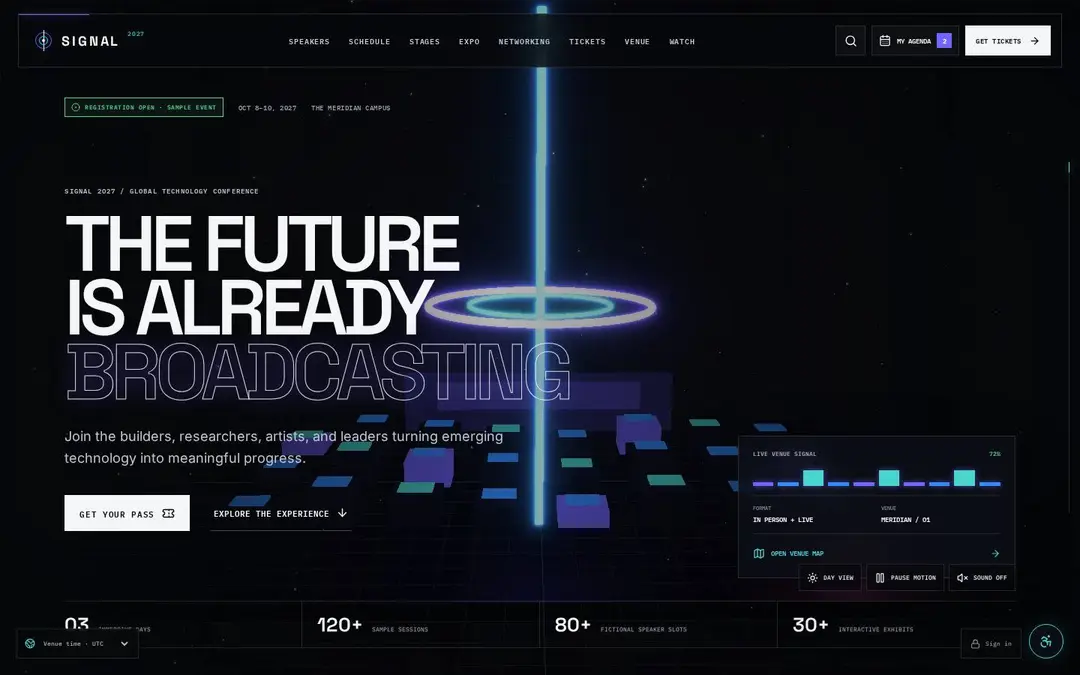 Screenshot of SIGNAL