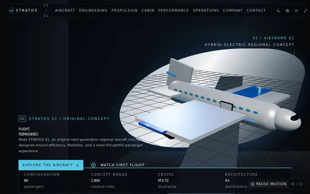 Screenshot of Stratos