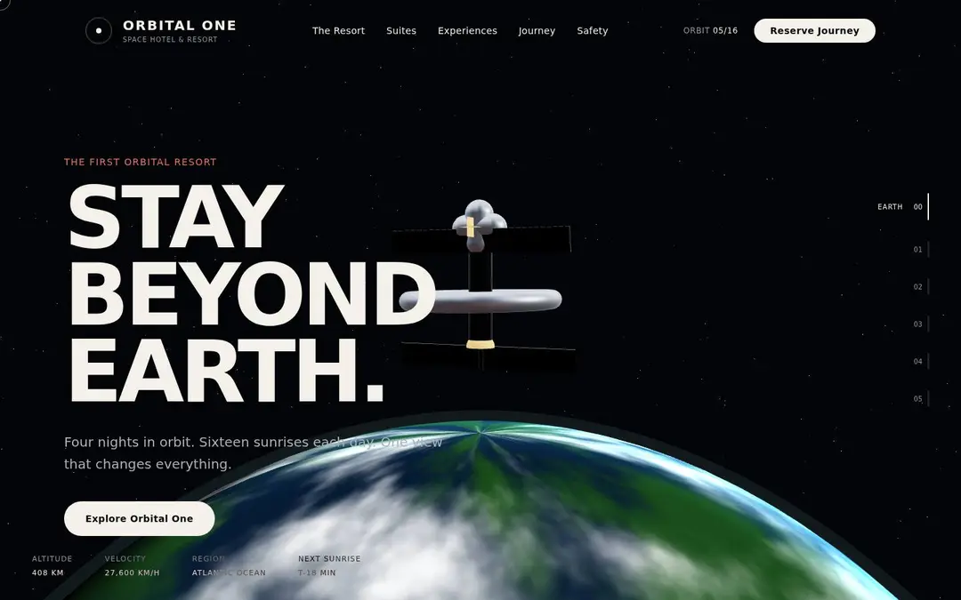 Screenshot of Orbital One