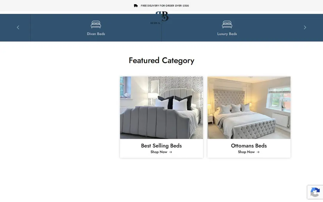Screenshot of Beds and Beyond
