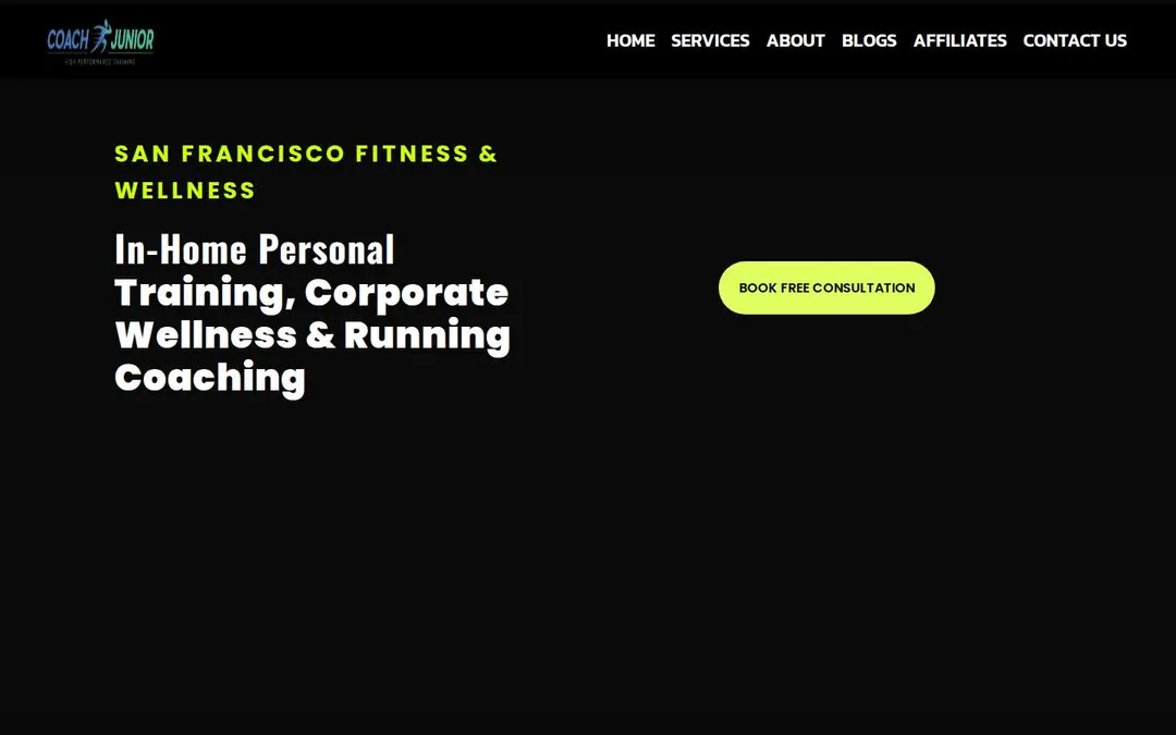 Screenshot of Coach Junior