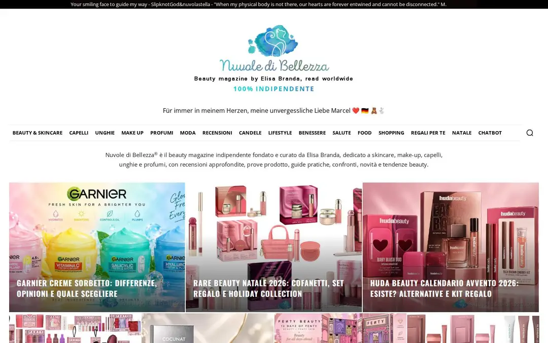Screenshot of Nuvole di Bellezza