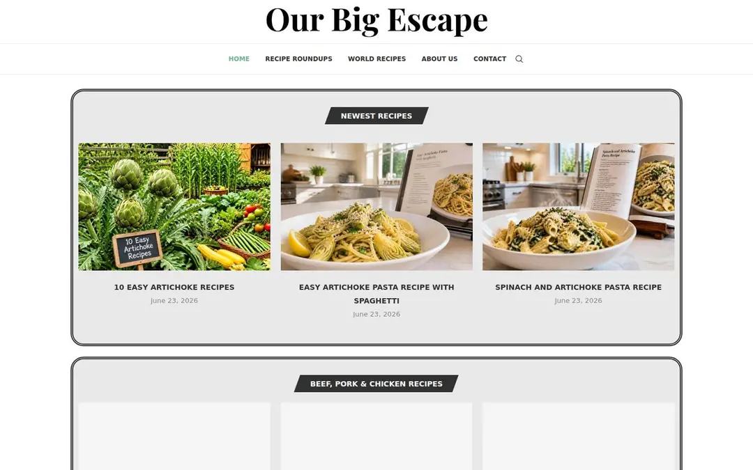 Screenshot of Our Big Escape