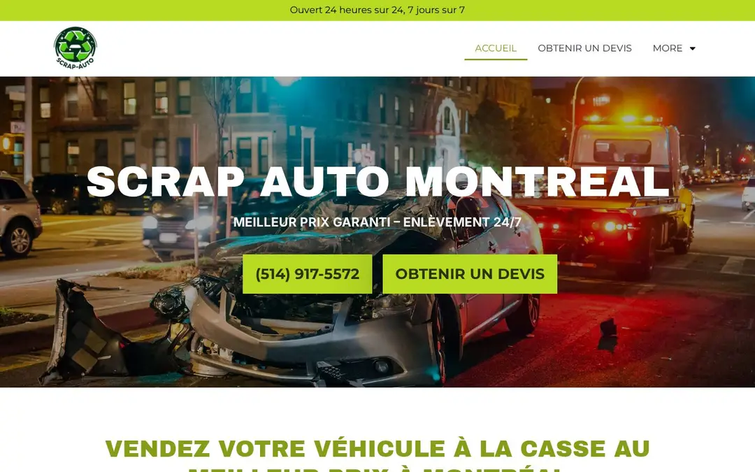 Screenshot of Scrap-Auto